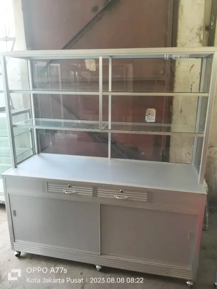 Etalase terlaris P.150 laci 2