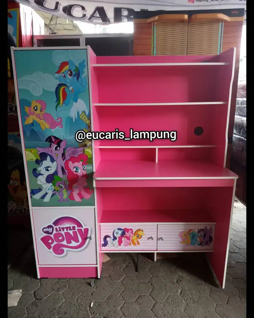 MEJA BELAJAR LITTLE PONY PROMO