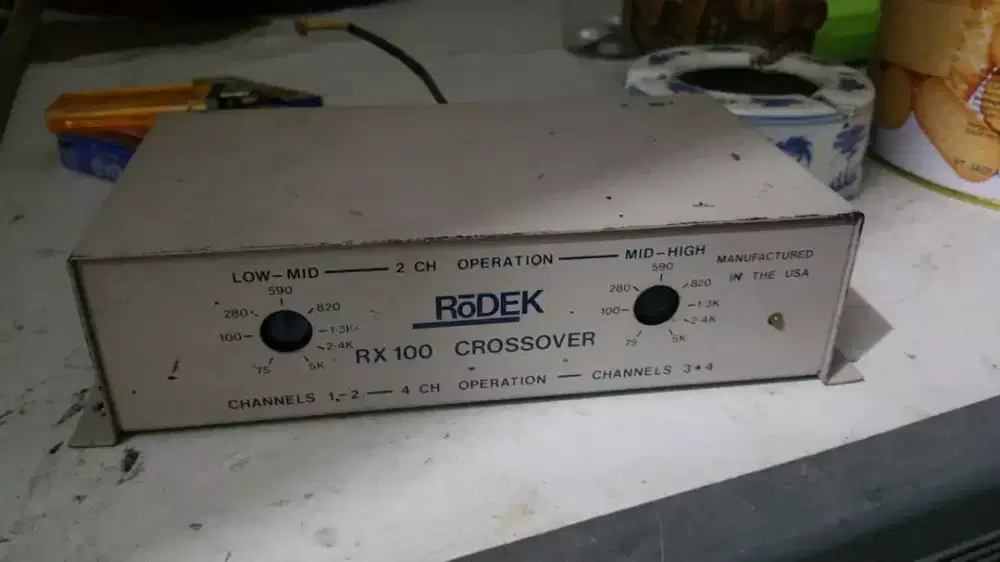 Crossover aktif rodek made in usa
