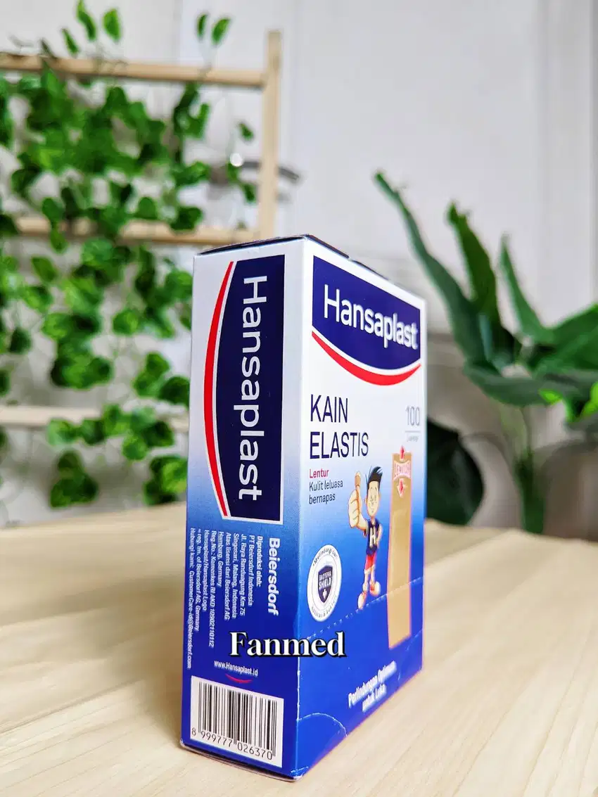 Hansaplast Plester Kain Elastis Isi 100 Hansaplas Plester Luka