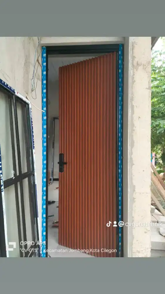 Kontruksi almunium dan kaca