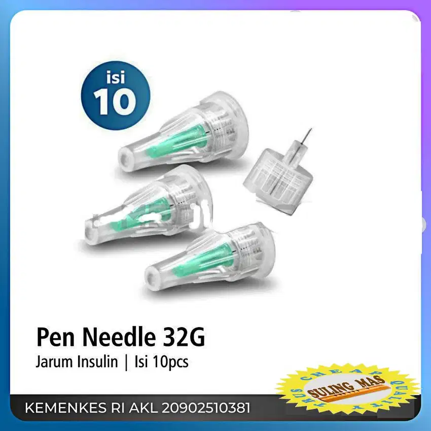 Jarum Insulin (32G, 0.23 x 4mm)