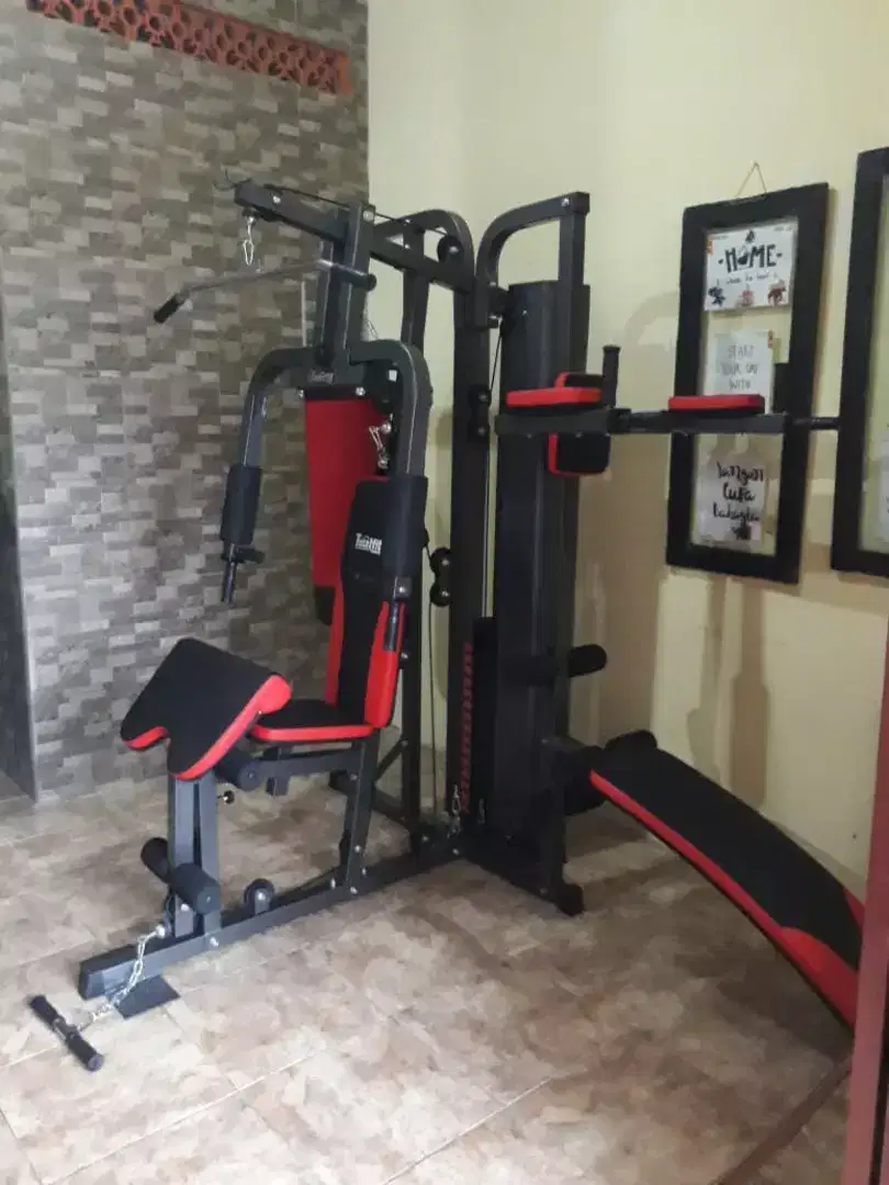 Home gym 3 sisi samsak tinju