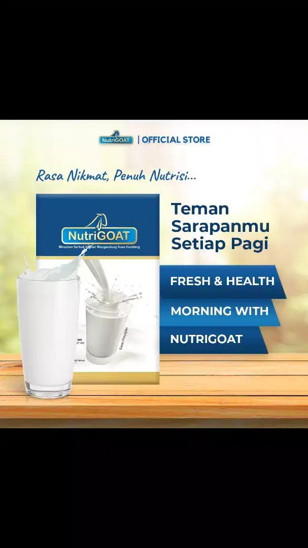 Susu kambing Etawa Nutrigoat