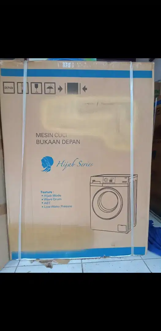 Mesin Cuci 7Kg Bolde/AQUA Front Loading
