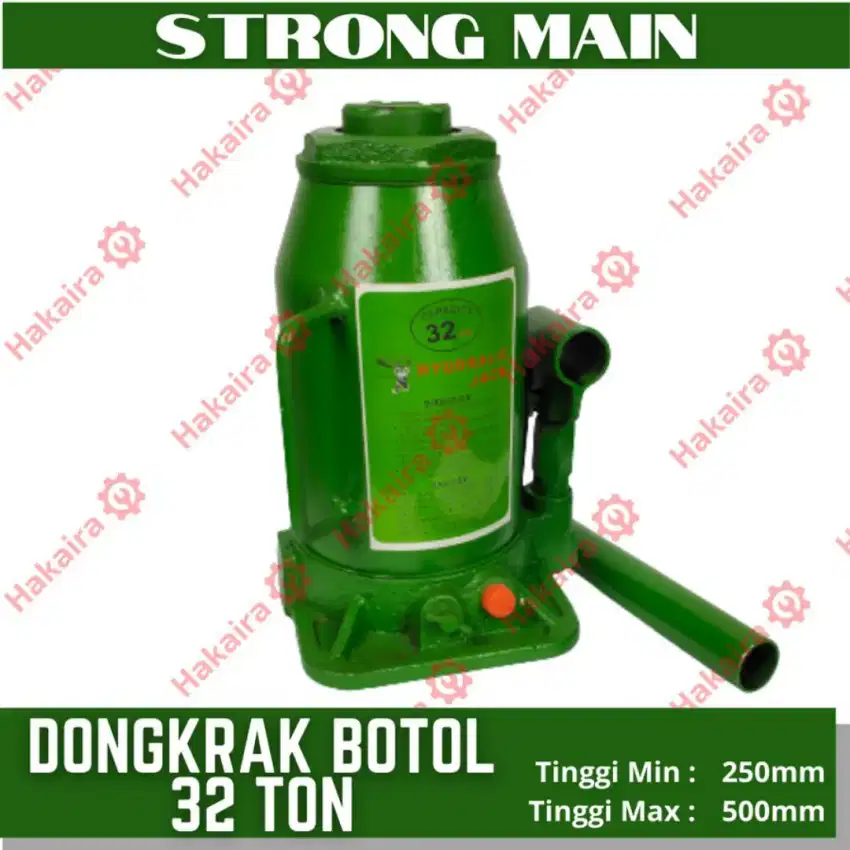 Dongkrak Botol 32 Ton Hijau