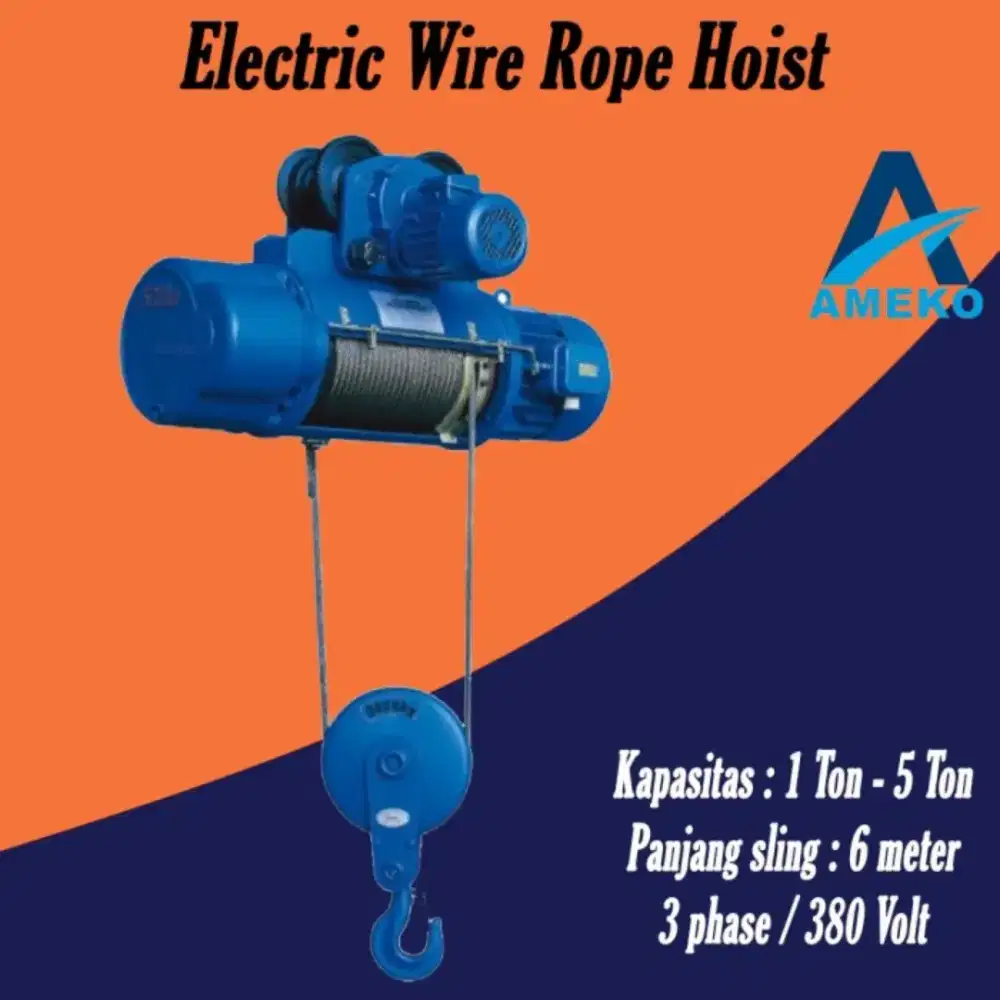 WIRE ROPE HOIST/CD 1 BY AMEKO