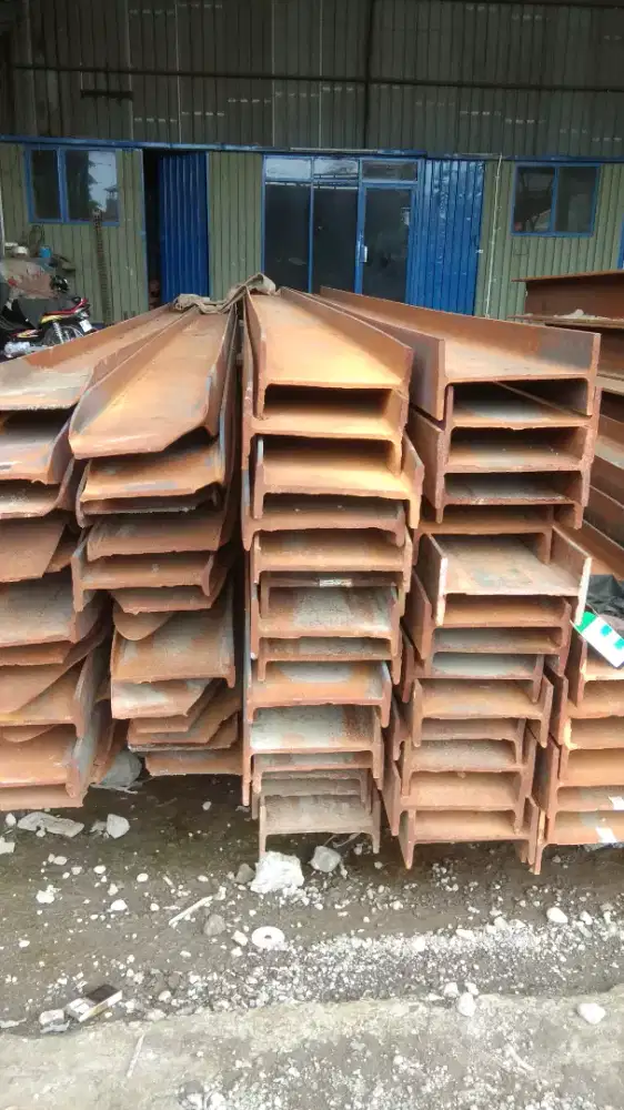 Jual beli besi WF, HBeam, Siku, Unp, Plat, Pipa, dll