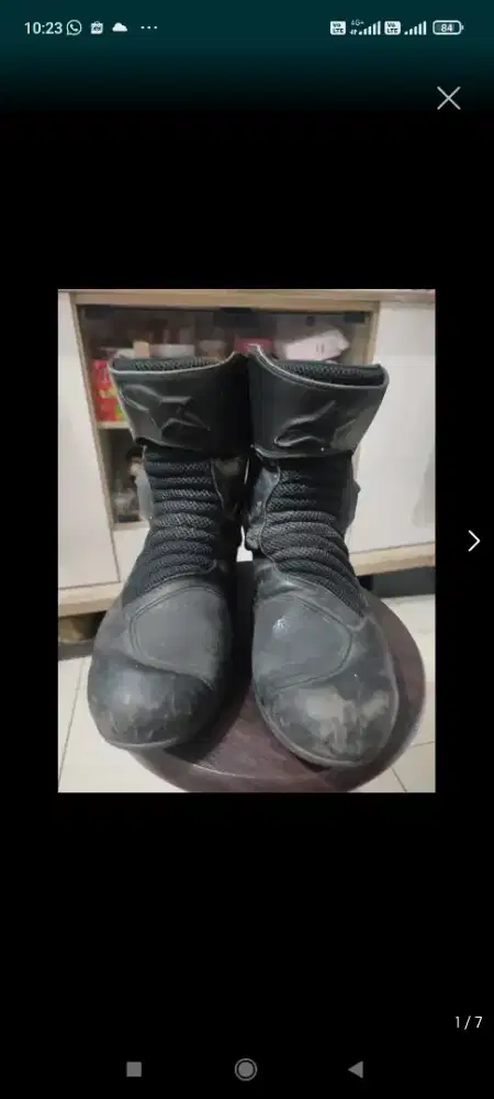 Sepatu motor Alpin Star Original