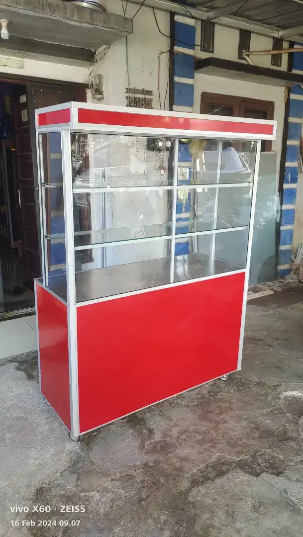 Promo Steling Kue, Lontong, gorengan DLL, 120*50*170 MURAH, COD