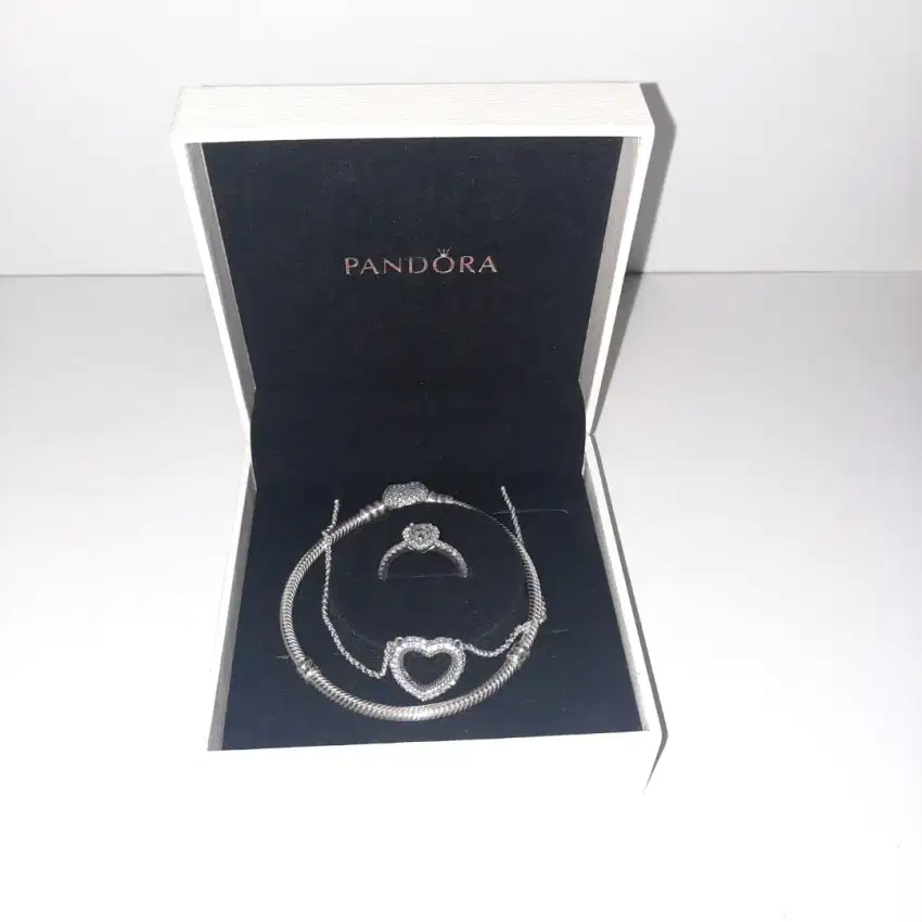 Perhiasan Set Pandora Include Box (3 pcs)