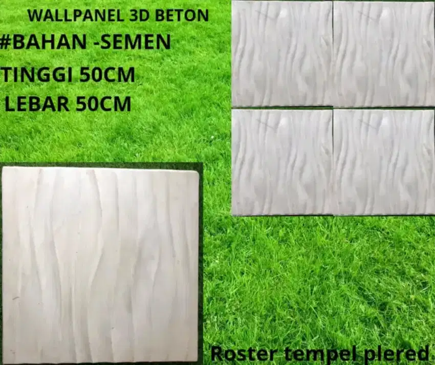 Jual' Wallpanel 3d beton