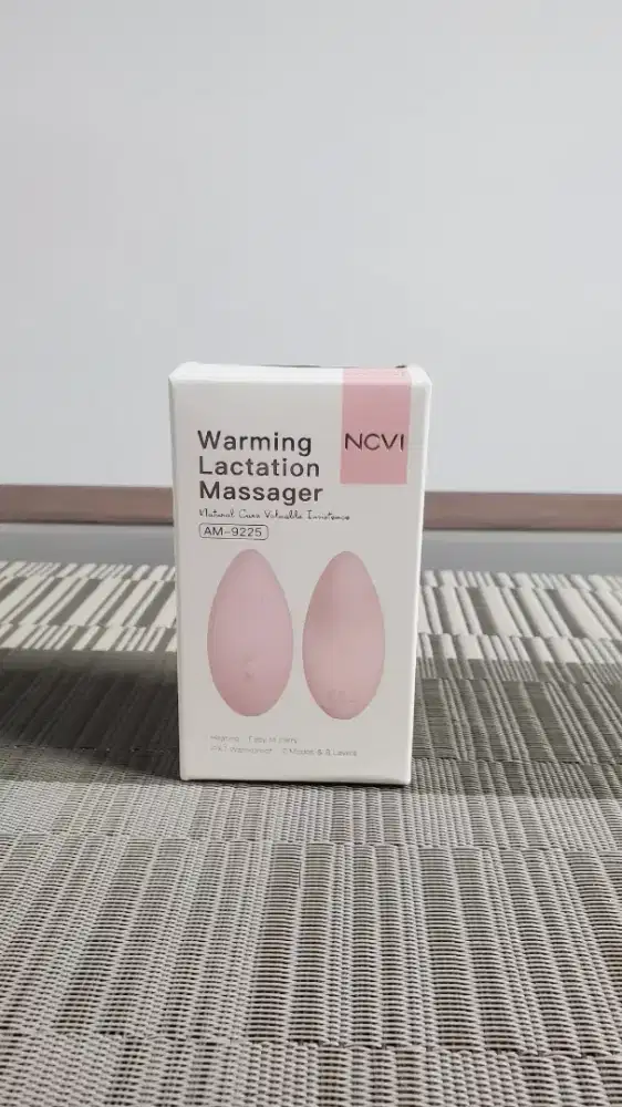 NCVI breast lactation alat pijat laktasi with warmer pelancar ASI