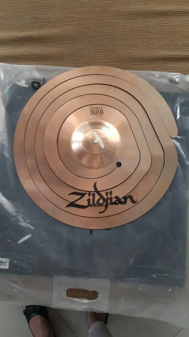 Spiral trash cymbal zildjian USA murahhh