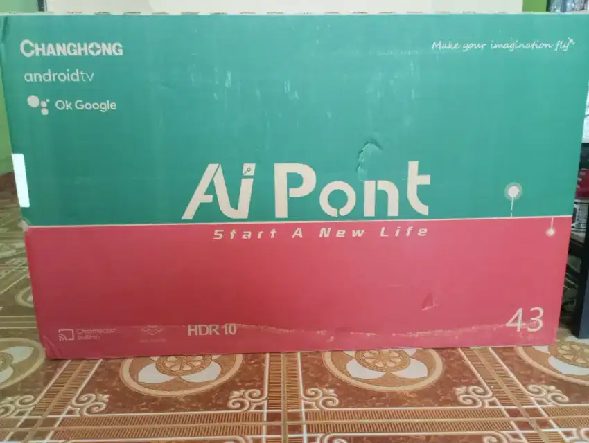 Hot Promo Sale TV Changhong 43 inc Android Digital Baru Bergaransi