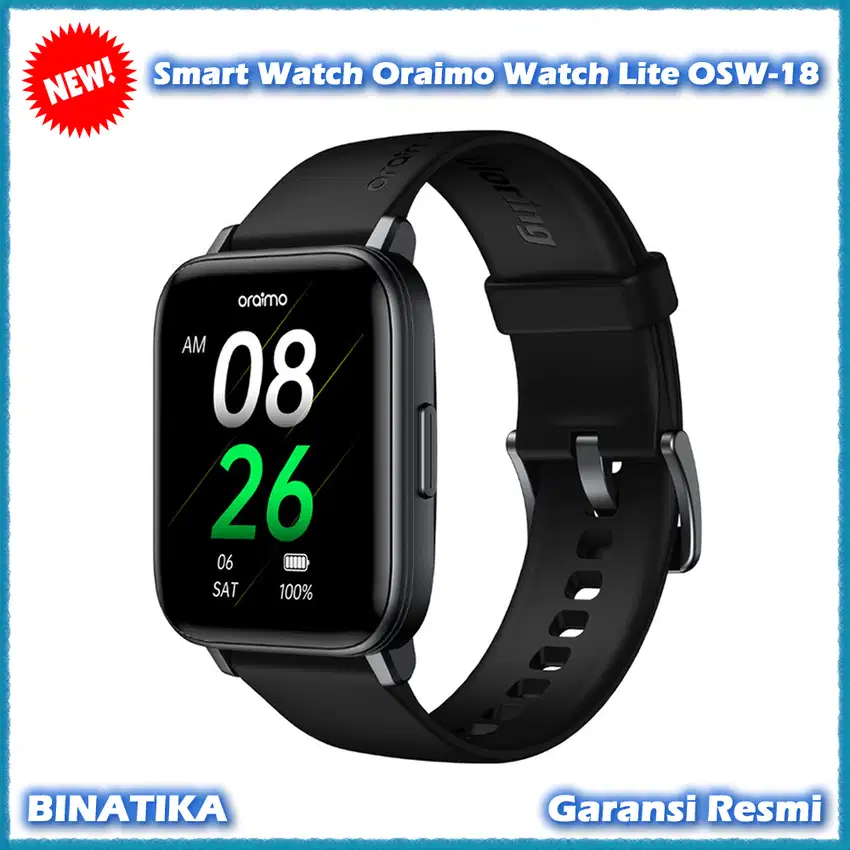 Baru - Smartwatch Oraimo Watch Lite OSW-18 Jam Tangan Pintar Oraimo