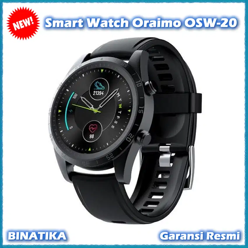 Baru - Smart Watch Oraimo TEMPO W2 OSW-20 Jam Tangan Pintar Oraimo