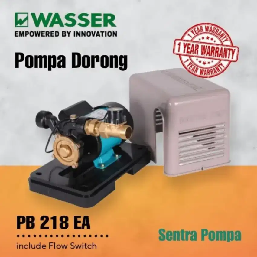 BARU POMPA DORONG BOOSTER WASSER PB 218 EA AUTOMATIC