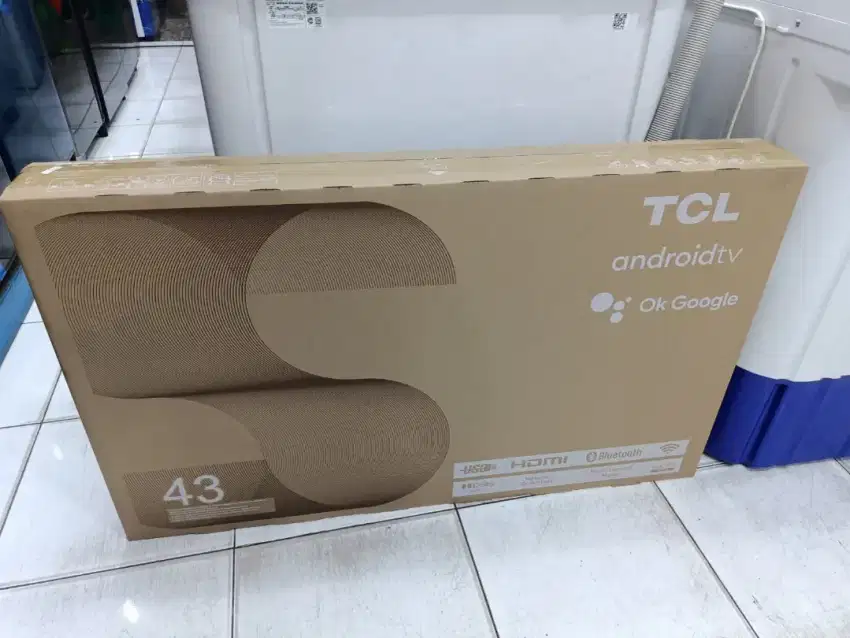 Led TV TCL Androit 43 Inchi Barang Baru Garansi Resmi Pabrik,Bisa COD