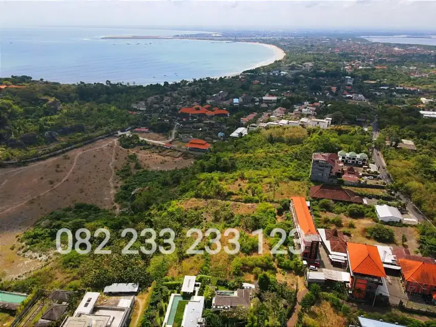 Tanah TEBING Ocean View JL Uluwatu Jimbaran