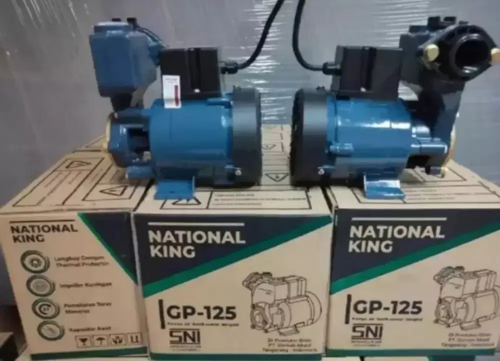 MURAH Mesin Pompa Air Sumur Dangkal 125W Non Otomatis NATIONAL SHIMIZU