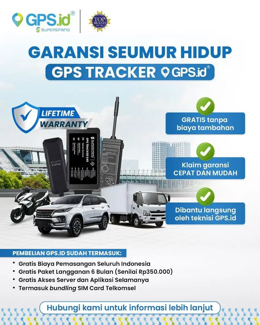 Best Seller!! Super Spring GPS (Kantor Resmi, Call Center 24 Jam)