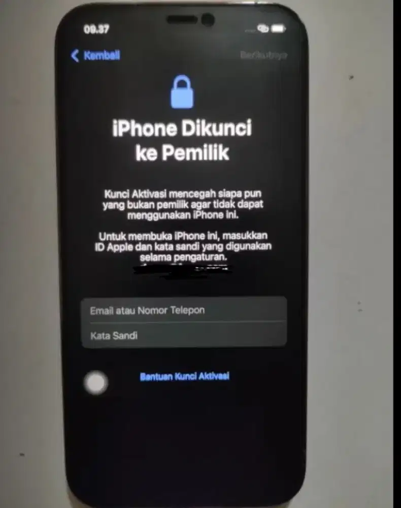 Di cari untuk di beli iphone terkunci lock icloud