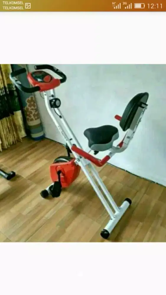 Sepeda fitness excider sandaran