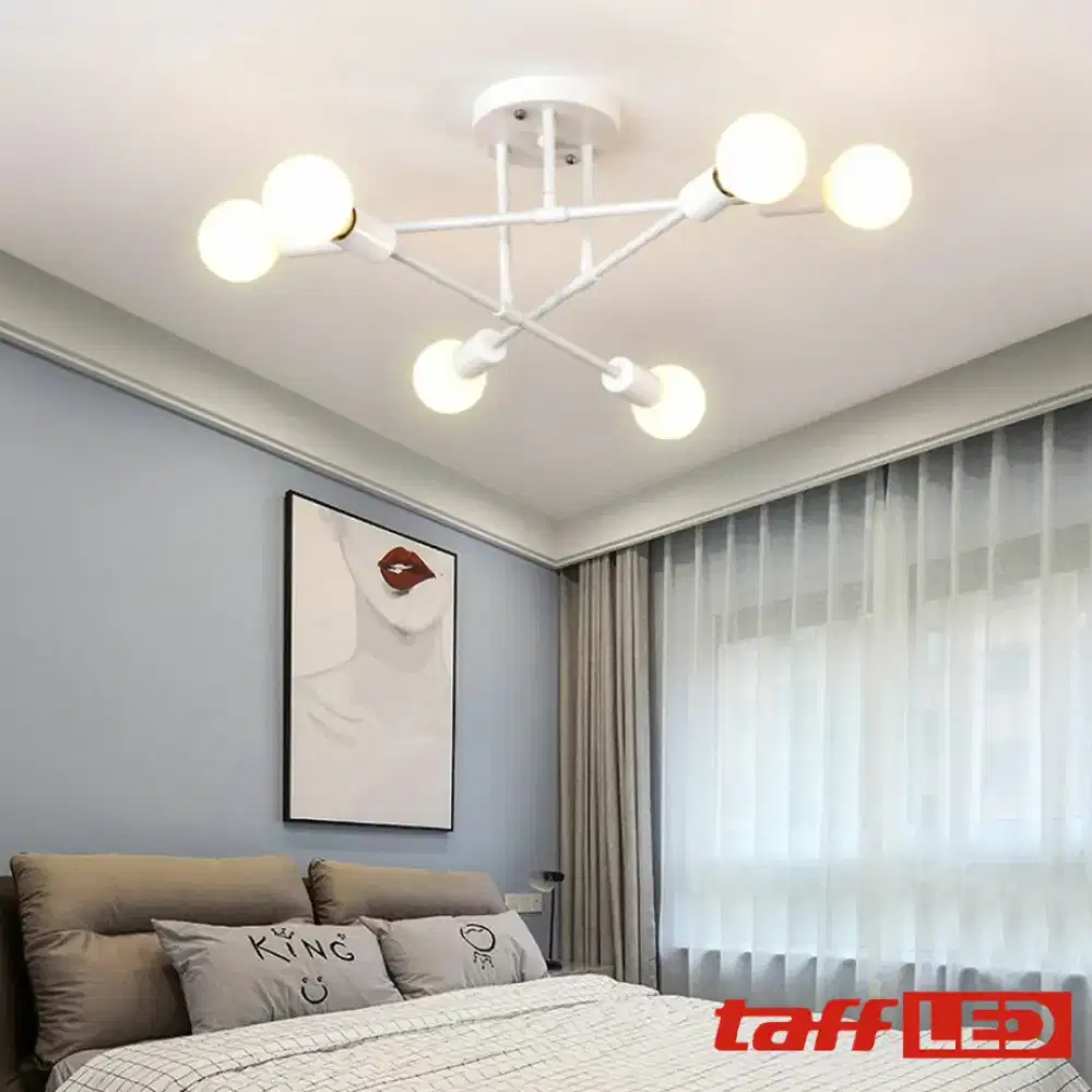 Taffled fitting lampu