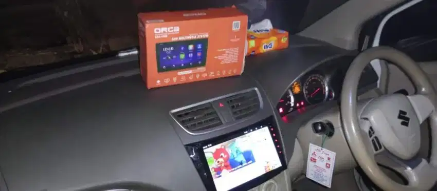 Pemasangan head unit android orca 9 inc di Suzuki Ertiga