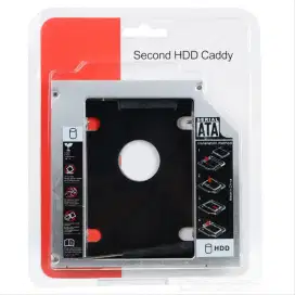 HDD Caddy Laptop Size 9.5mm/12.7mm DVD Drive to Harddisk SATA Dual SSD