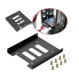 Mounting Bracket Kit Metal Hardisk SSD 2.5 inch ke 3.5 inch Komputer