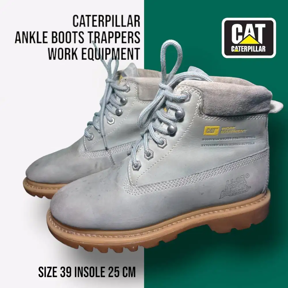 Sepatu Caterpillar Ankle Boots Trappers Work Equipment