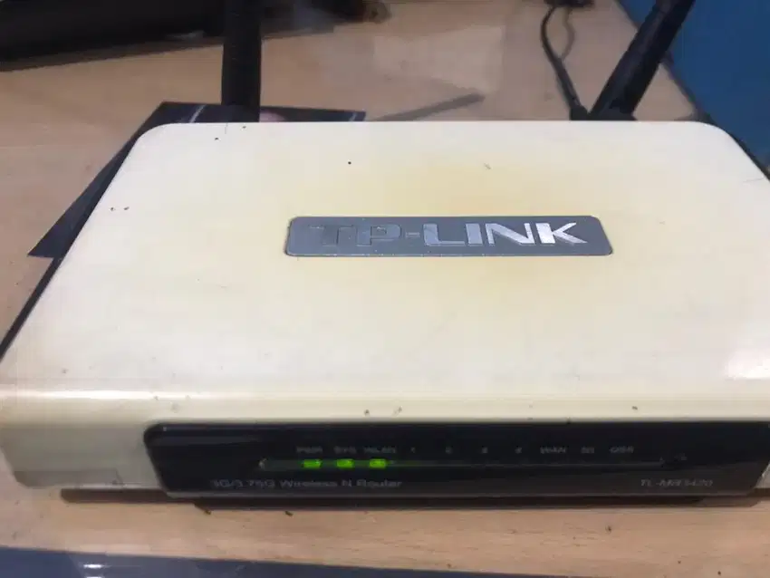 Tp link MR3420  3.7 G N Router