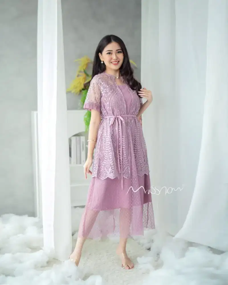 Dress Yocelyn Premium | Dress Natal / Dress Pesta / Wisuda