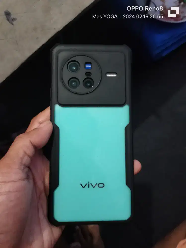 Vivo x80 12/256gb biru mulus like new Garansi aktif November 2024