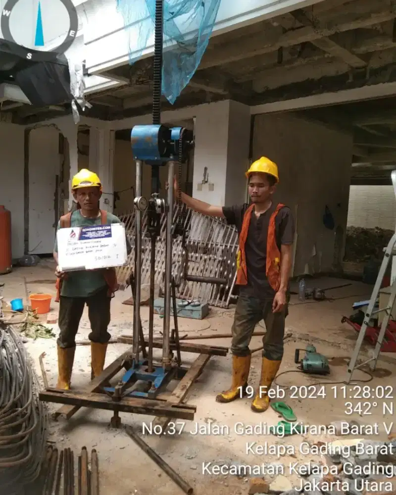 Sondir Test, Borepile, Bor Sumur , CBR Test dan Topografi TERLENGKAP