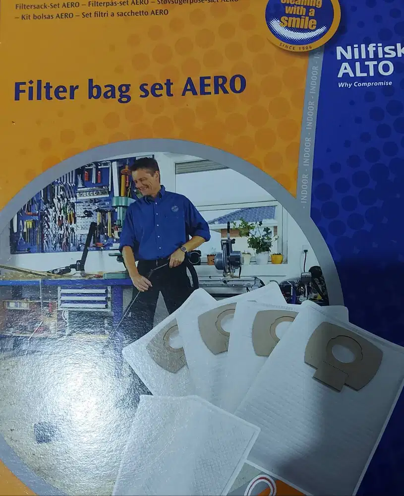 Filter Bag/ kantong debu  untuk facum Nilfisk