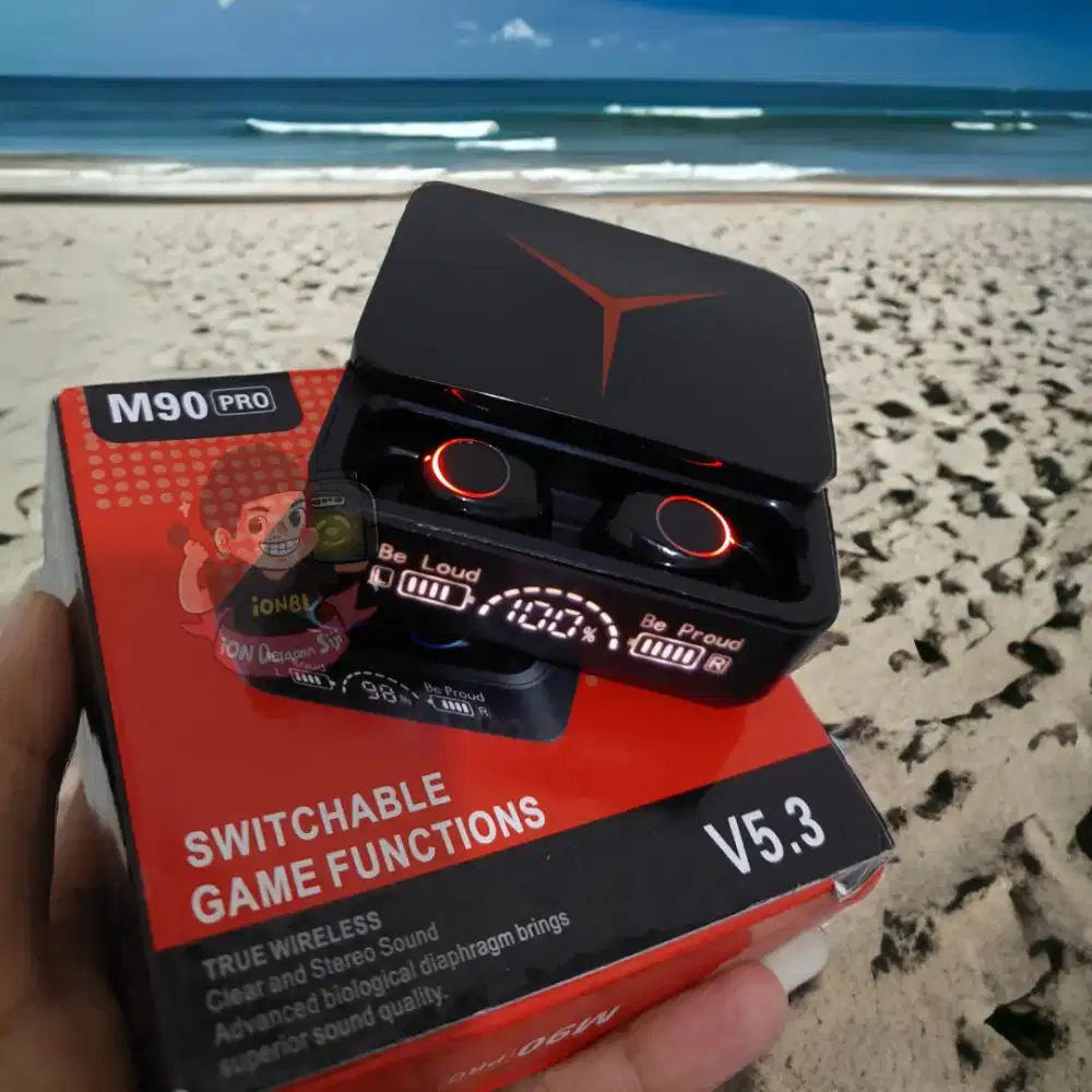 TWS Bluetooth Gaming RGB PowerBank Headset Bando  hetset Ori Samsung