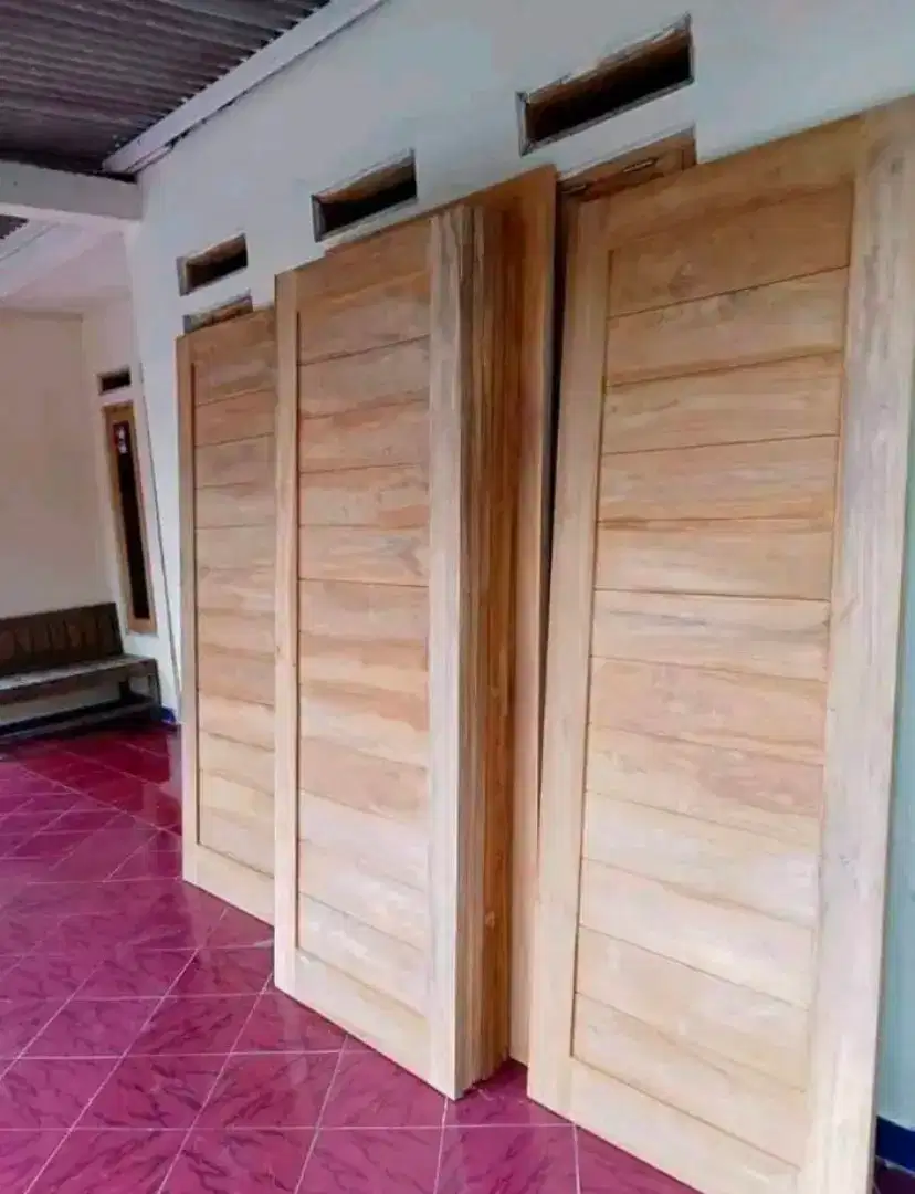 Pintu Kusen Minimalis Jati