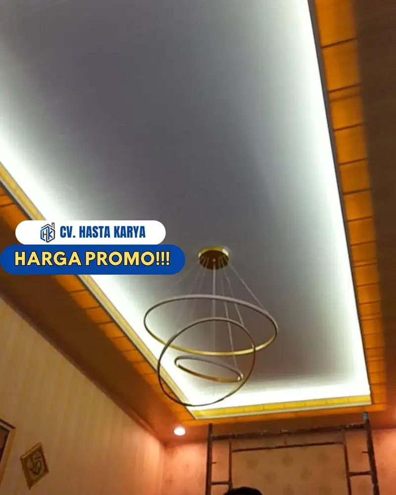 HARGA PROMO!! Borongan Jasa Pasang Plafon PVC Termurah Di Surabaya