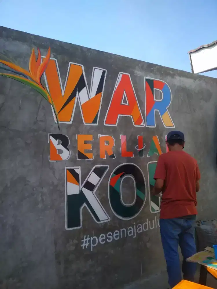 Mural Dinding Mural 3d