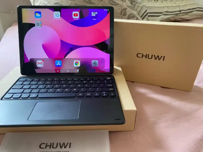 TABLET Gaming Murah meriah. Chuwi Plus + Keyboard + Stylus