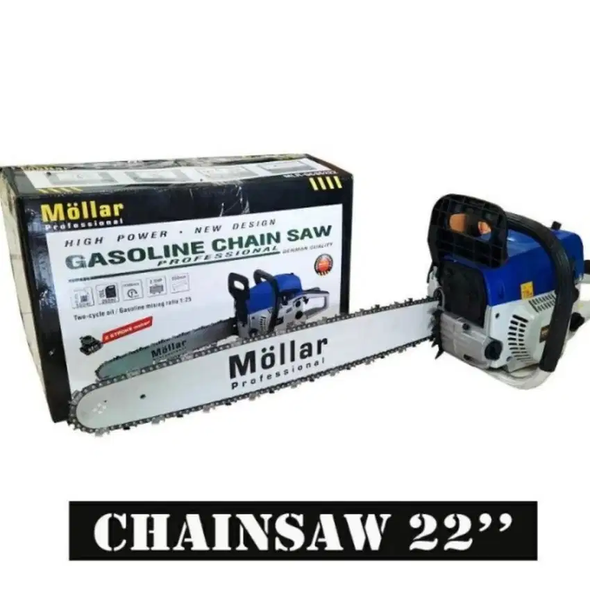 Chainsaw 22 Mollar GCS5122L mesin gergaji mesin bensin