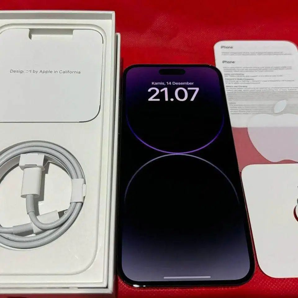 Iphone Pro Max Gb Deep Purple Ex Ibox Handphone