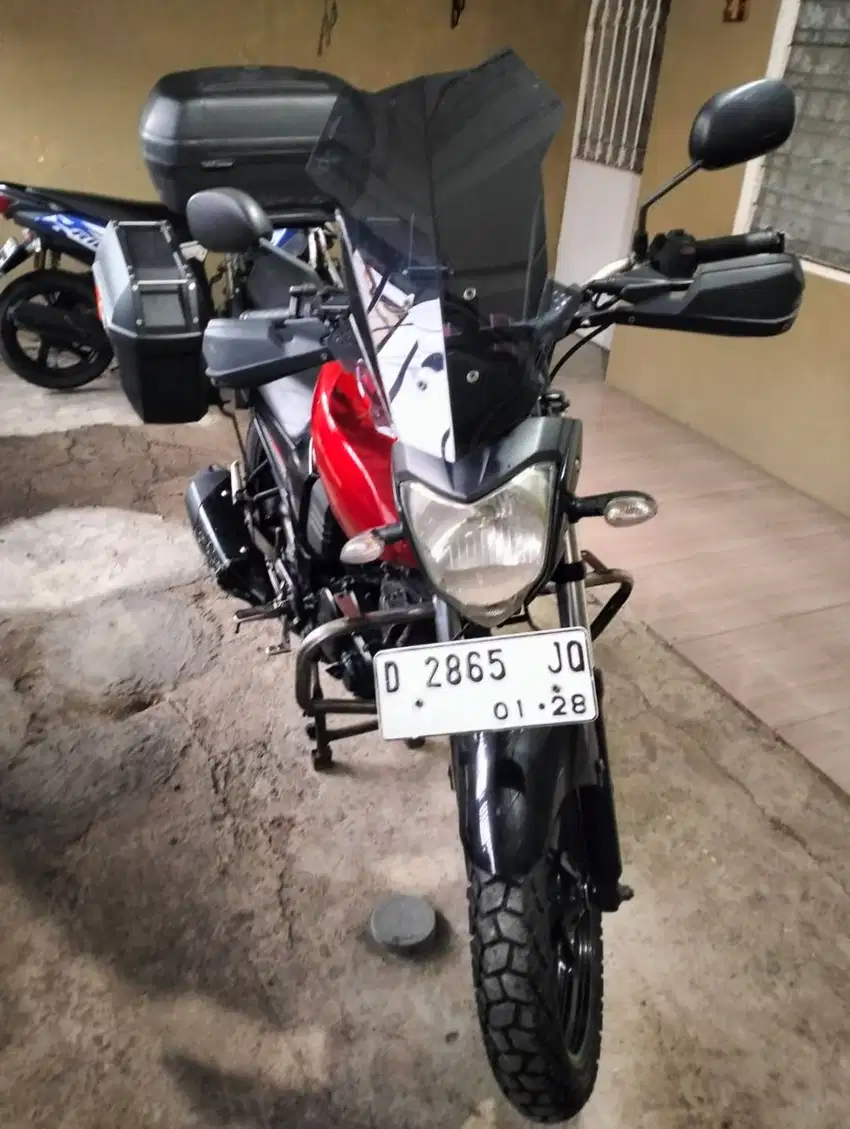 Jual Motor Yamaha Byson 2013 Fullset Touring, murah, bagus, original