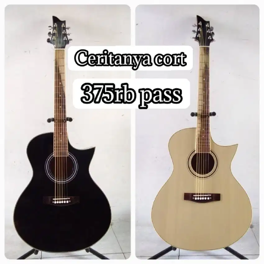 GITAR AKUSTIK GIBSON, CORT LANCIP DAN TAYLOR