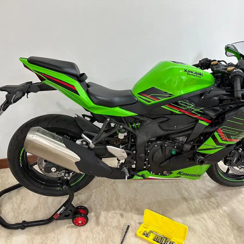 Knalpot standar Kawasaki Ninja Zx4r zx25r Original bawaan pabrik