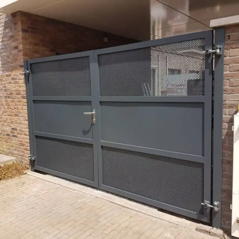 Pagar minimalis perfortade