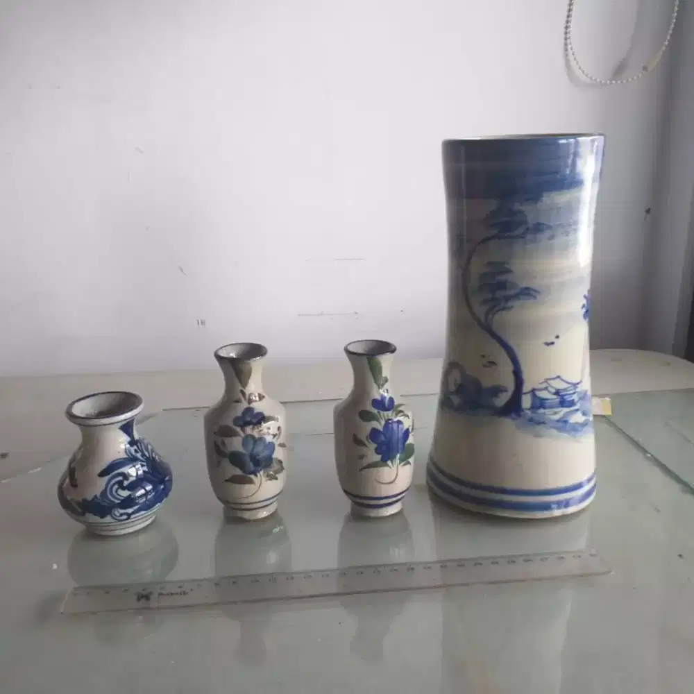 Vas Guci Mini Keramik Borongan (Bekas)